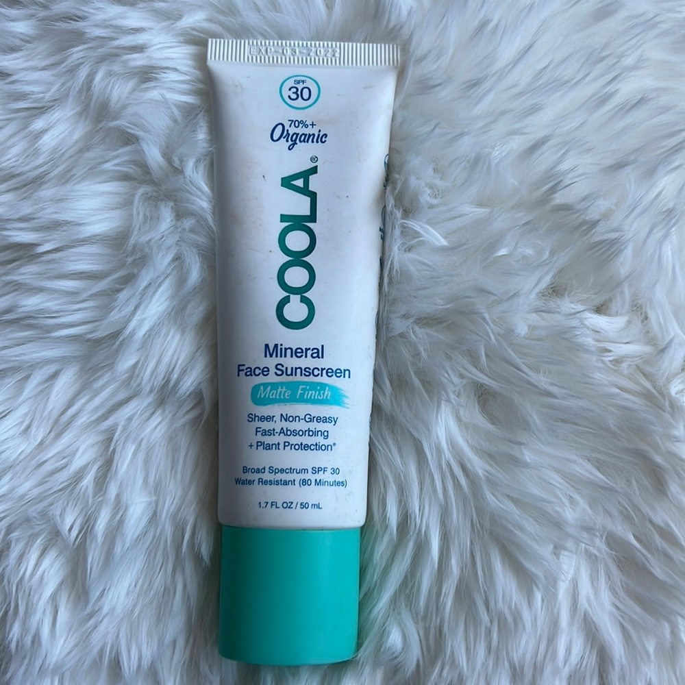 Mineral face matte finish coola